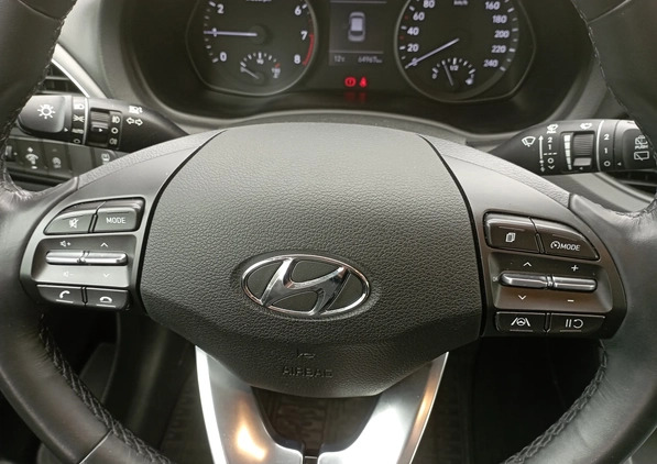 Hyundai I30 cena 63800 przebieg: 64967, rok produkcji 2021 z Praszka małe 79